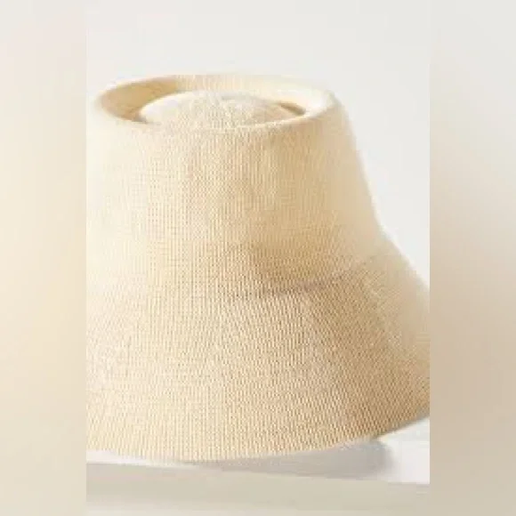 Anthropologie Wyeth Diego New Cream  Women\'s Hat Wyeth Diego Straw Cowboy Hat | TYLER main image 4